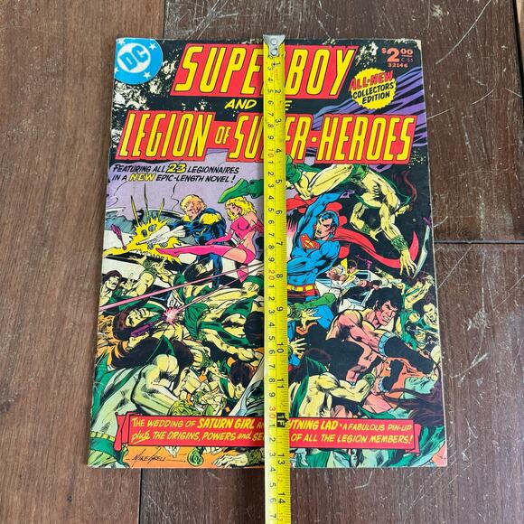 DC Comics 1978 Superboy and the Legion of Super-Heroes Comic Vol 7 No C-55 - Picture 13 of 14